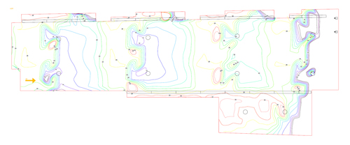 FARMACIA-MAISONNAVE_proyecto-iluminacion_planta-iluminancia FARMACIA-MAISONNAVE_proyecto-iluminacion_planta-iluminancia
